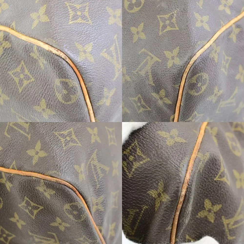 LOUIS VUITTON Sac Souple 45 Travel Hand Bag Monogram Leather BN